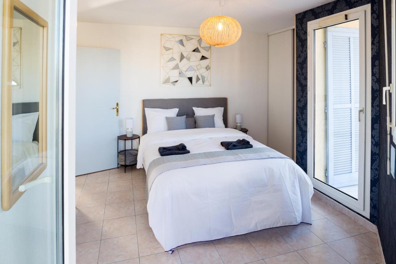 Appartement 55M2, Tres Proche Plage, Hippodrome, Tous Commerces Cagnes-sur-Mer Kültér fotó