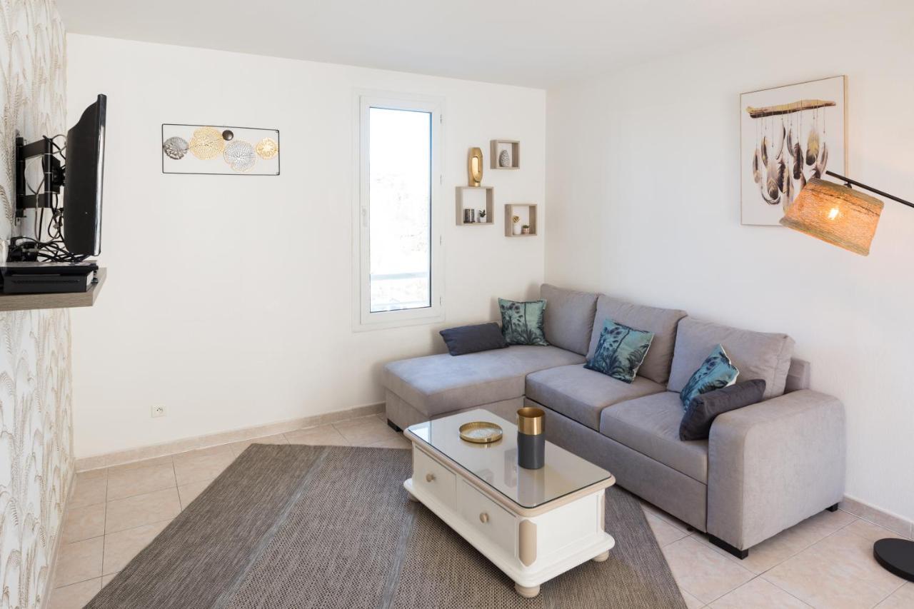 Appartement 55M2, Tres Proche Plage, Hippodrome, Tous Commerces Cagnes-sur-Mer Kültér fotó