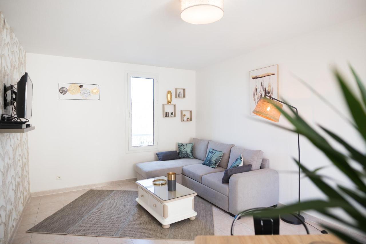 Appartement 55M2, Tres Proche Plage, Hippodrome, Tous Commerces Cagnes-sur-Mer Kültér fotó